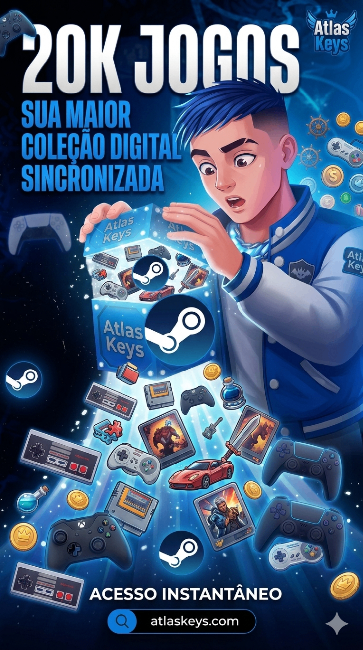 26K DE JOGOS - NA SUA CONTA STEAM